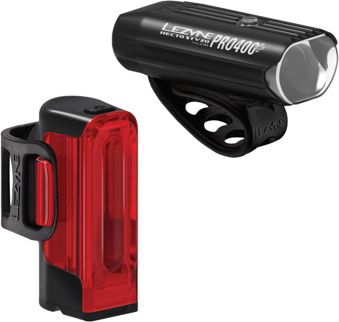 Lezyne Hecto Drive Pro 400+ Lampset