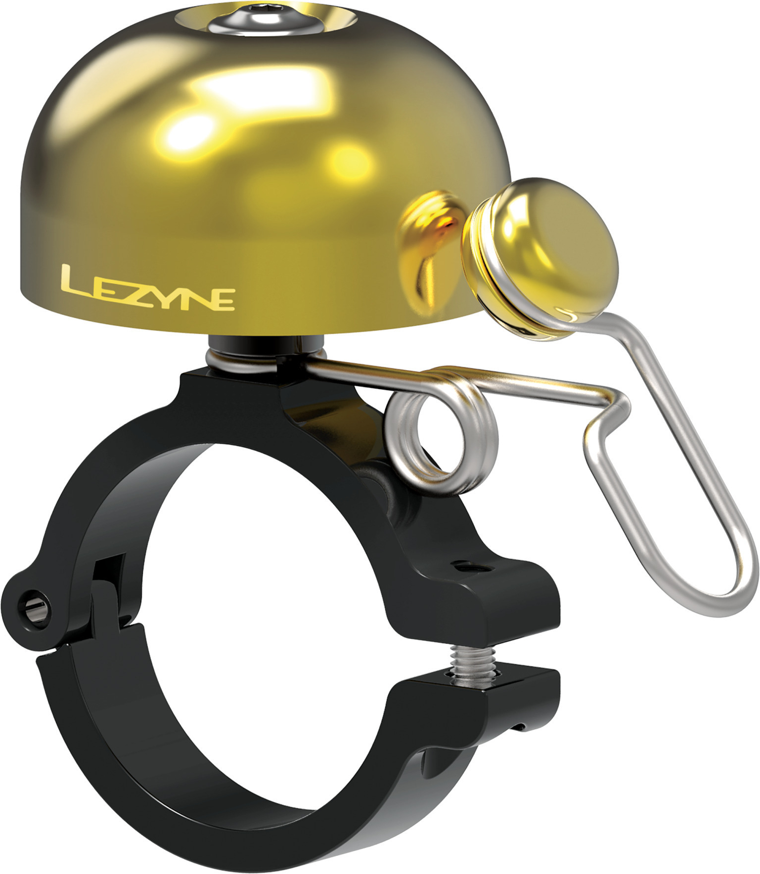 Lezyne Classic Stainl. Brass Ringklocka