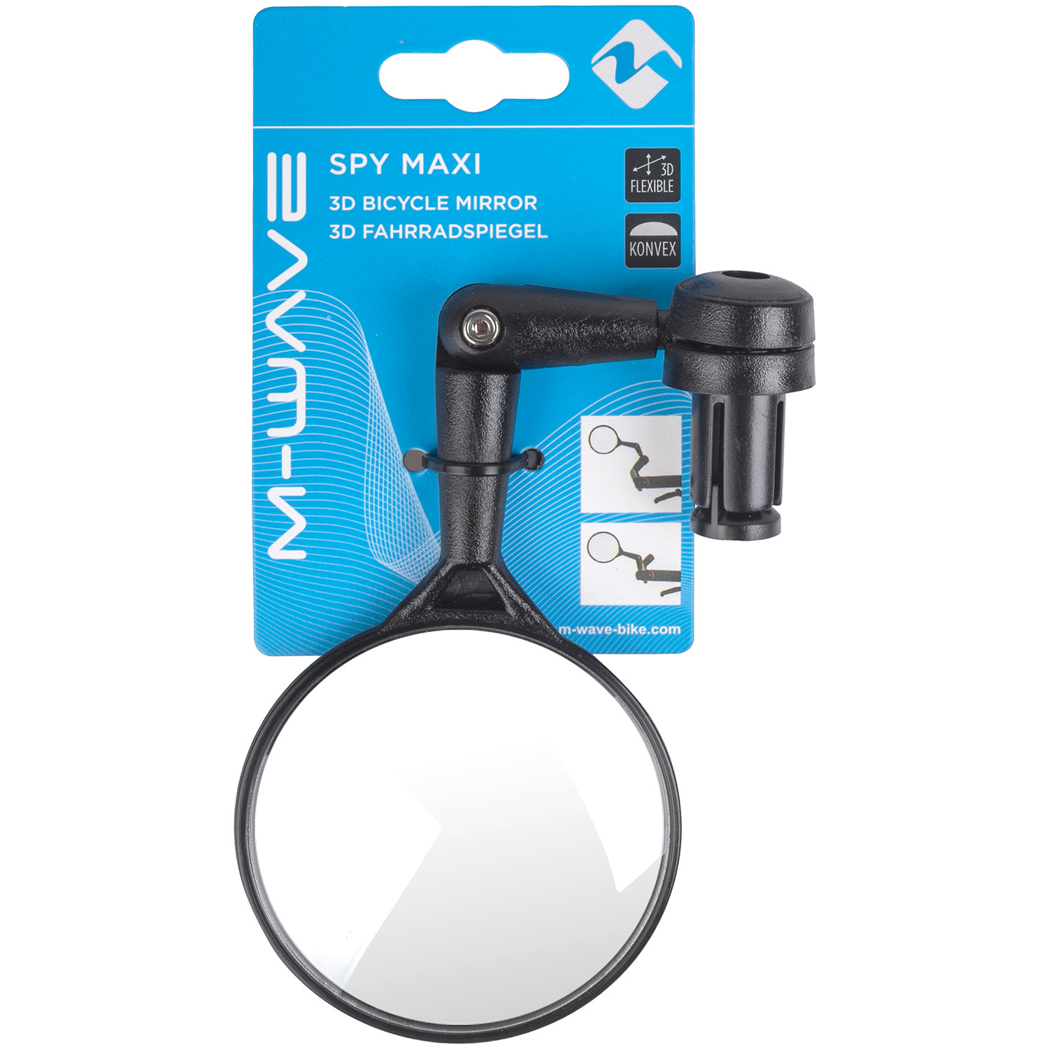 M-Wave Spy Maxi Cykelspegel