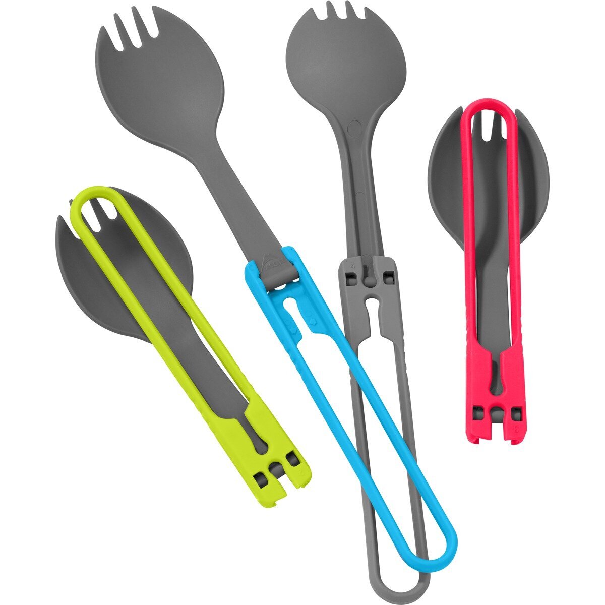 MSR Folding Utensils 4-pack Spork Kit