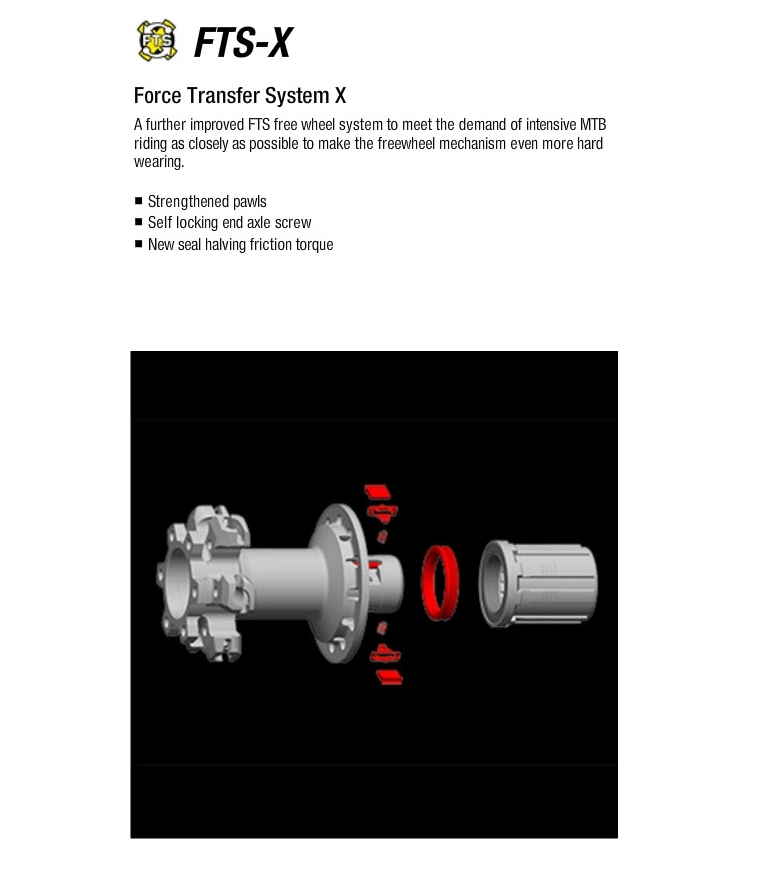 Mavic Crossride 26" FTS-X Bakhjul