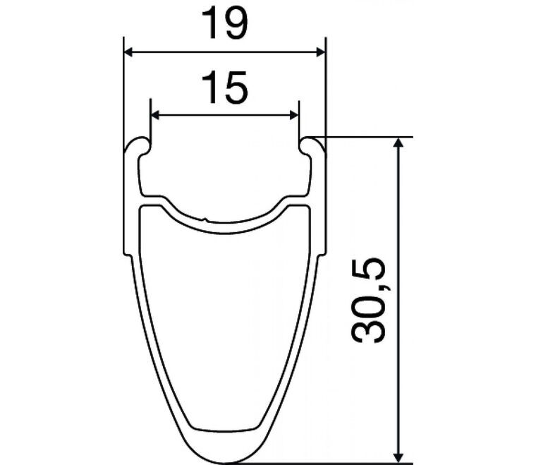 Mavic Ellipse Bane Hjulsett