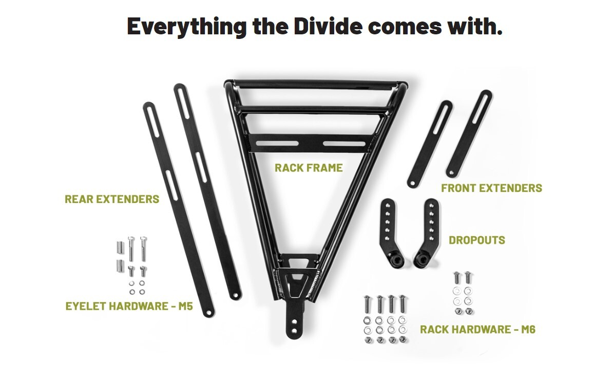 Divide OMM Pakethållare