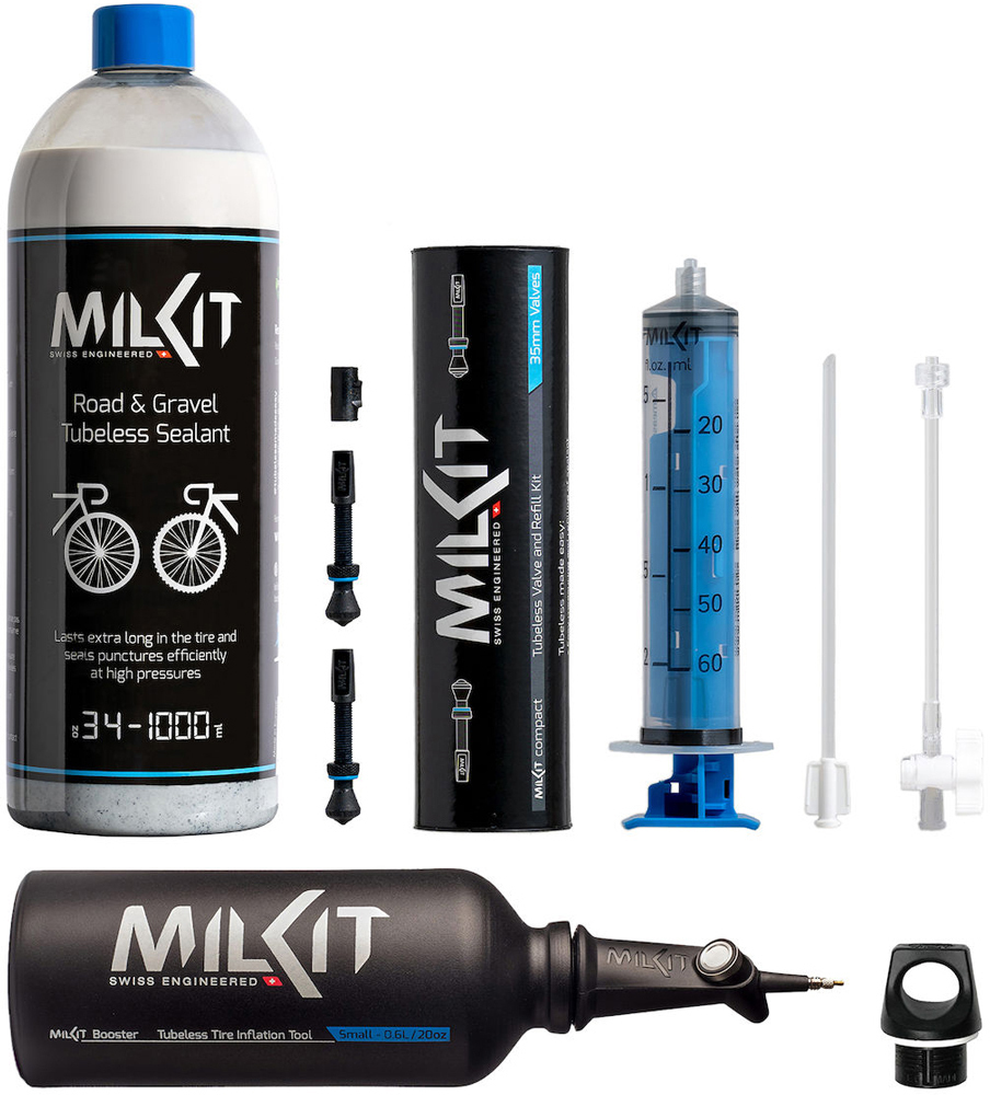 milKit Road & Gravel Tubeless Bundle