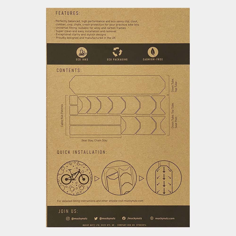 Mucky Nutz Frame Skinz Skinz Skydd
