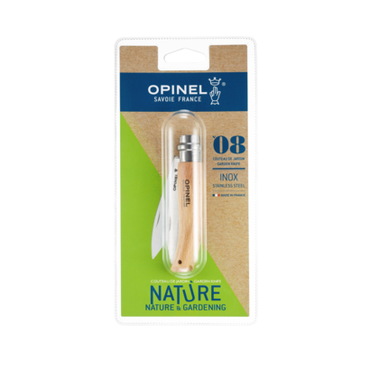 Opinel Blister pack N°08 Trädgårdskniv