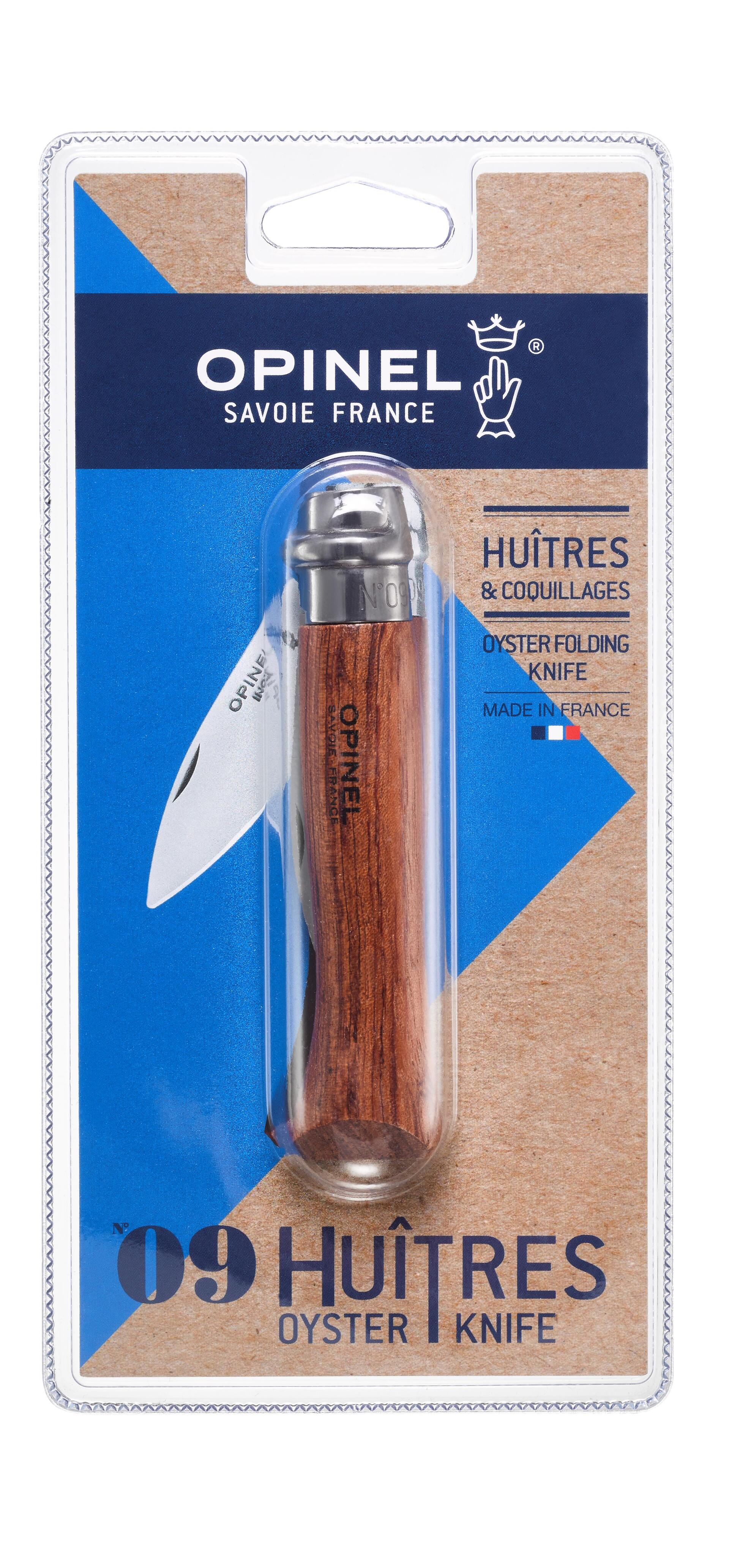 Opinel N°09 Oyster Blister Pack Kniv