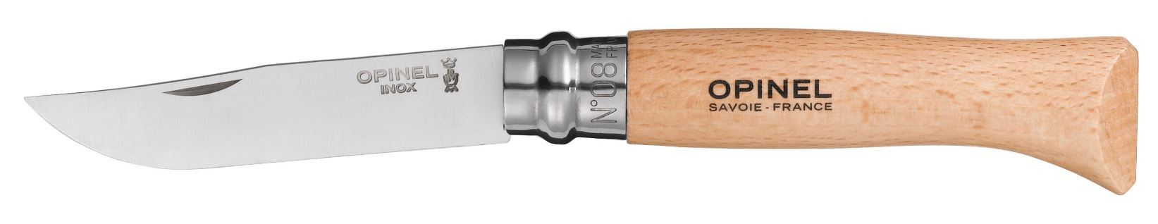 Opinel N°08 Stainless Steel Kniv
