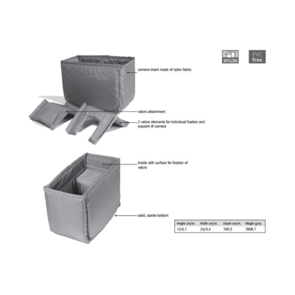 Ortlieb Ultimate 6 Kamerainsats