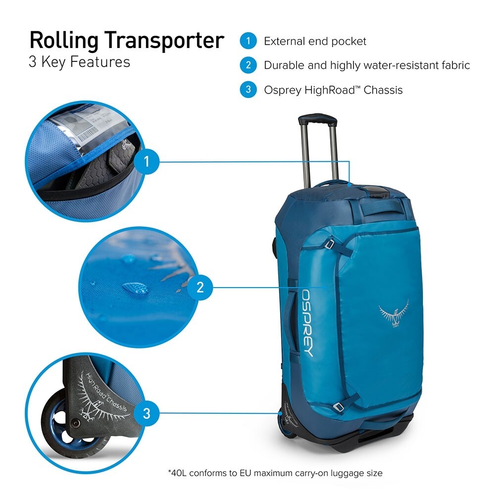 Osprey Rolling Transporter 40L Bag