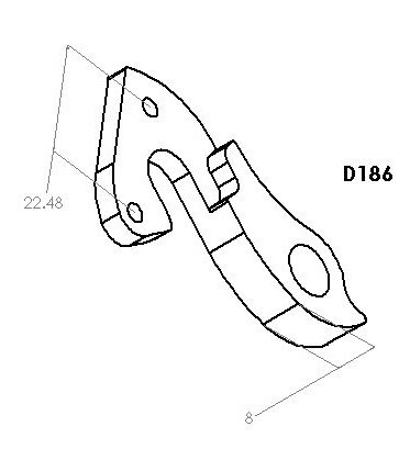 Pilo Bakväxelöra #138 D186