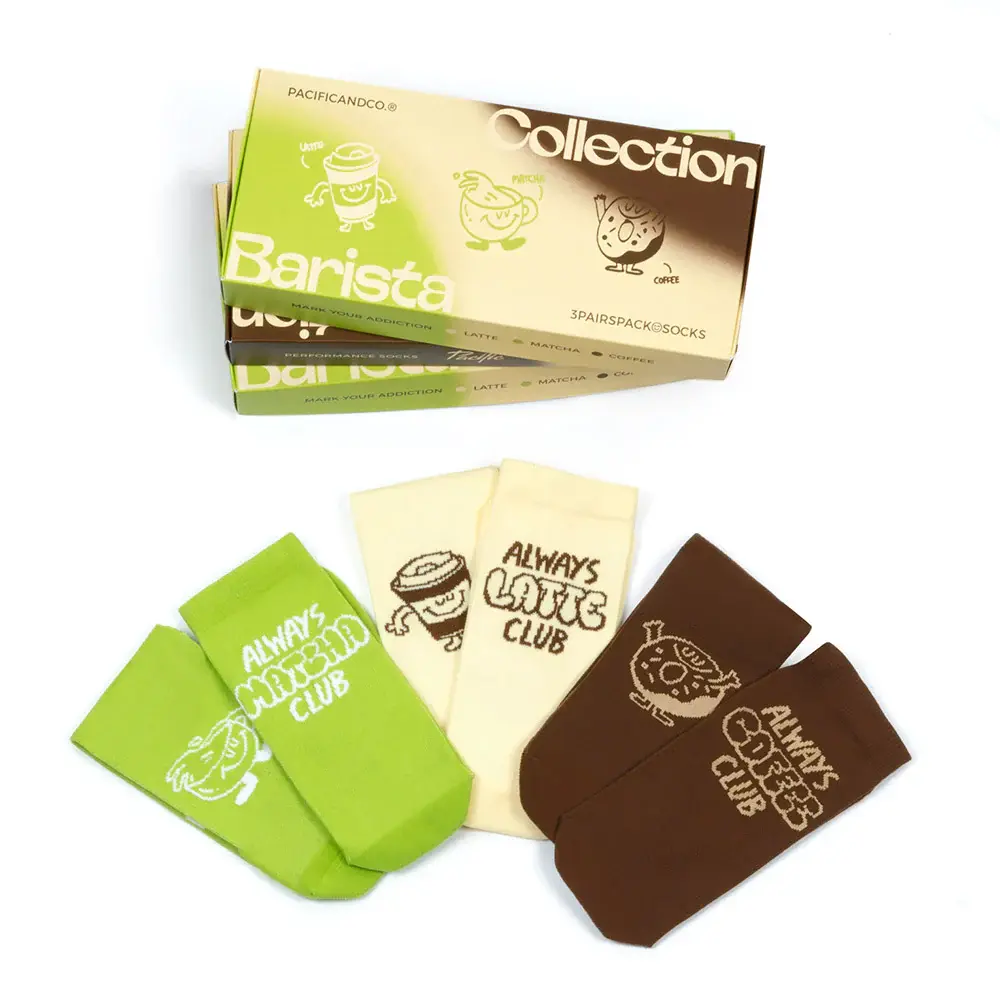 Pacific and Co Barista Box Strumpor