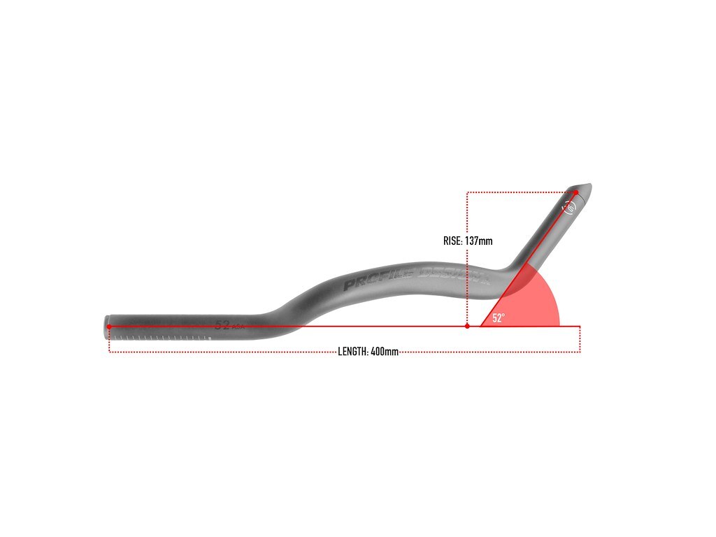 Profile Design 52ASA Aerobar Extensions