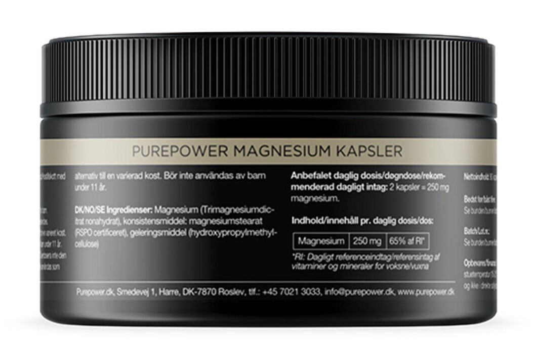 PurePower Magnesium Kapslar