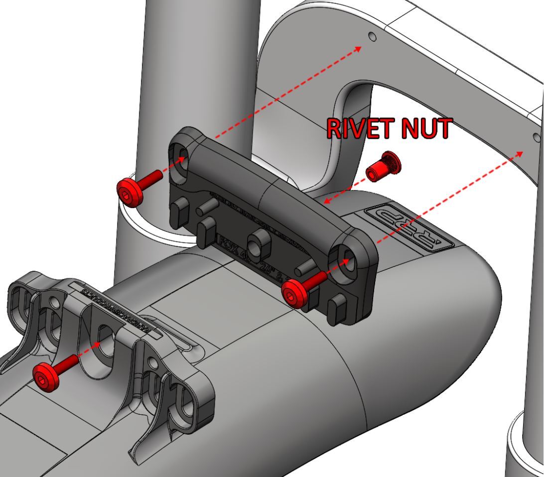RRP ProGuard Bolt On Adapter FOX