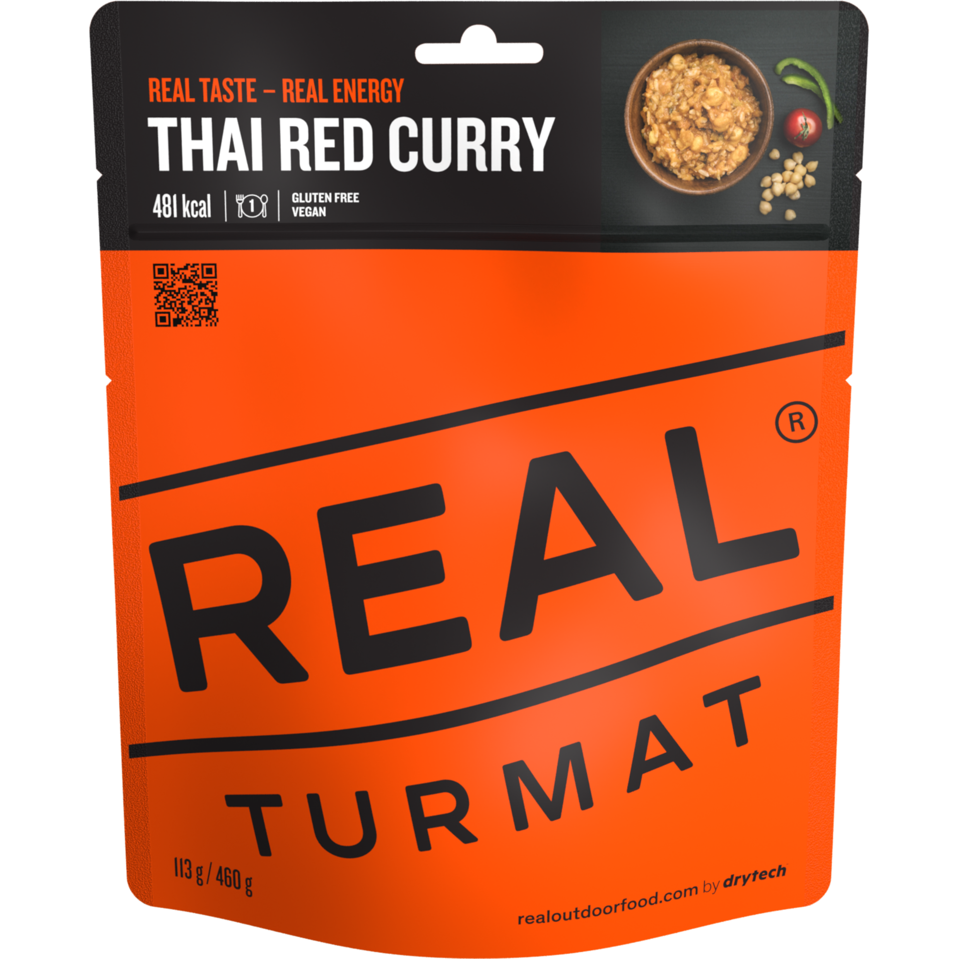 Real Turmat Thai Red Curry 460g Middag