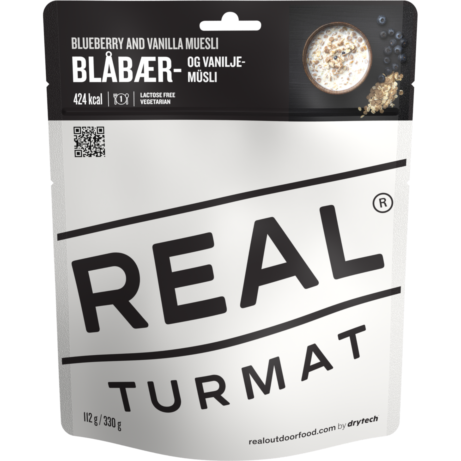 Real Blåbär- och vaniljmüsli Frokost