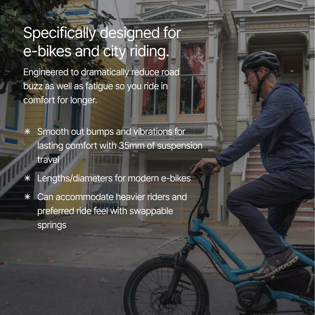 Redshift ShockStop City Sadelstolpa