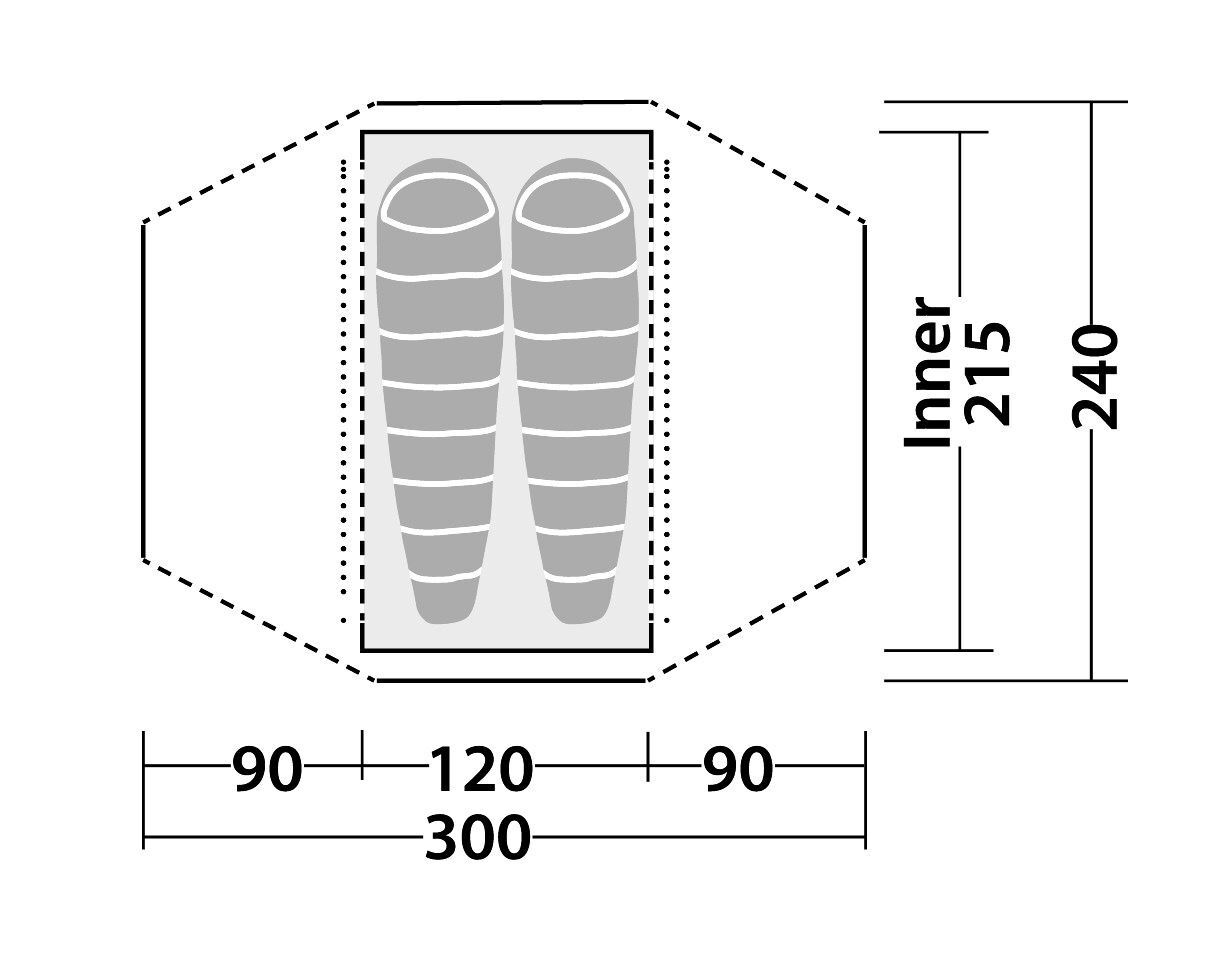 Robens Goshawk 2 Tält