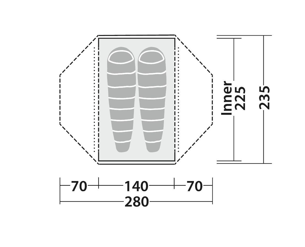 Robens Lodge 2 Tält