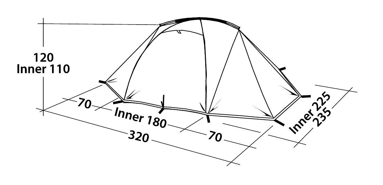 Robens Lodge 3 Tält