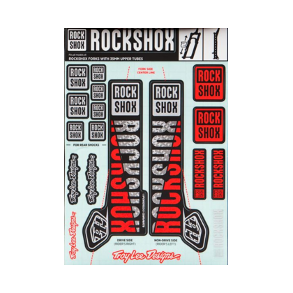 RockShox TLD Dekal Sett