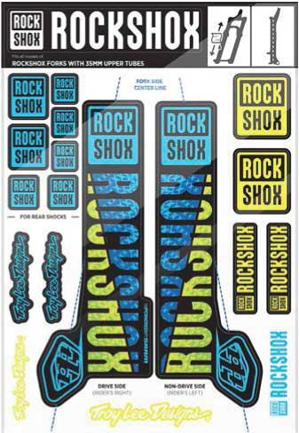 RockShox TLD Dekal Sett