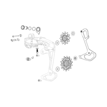 Sram GX Eagle AXS Bakväxel Inner Cage