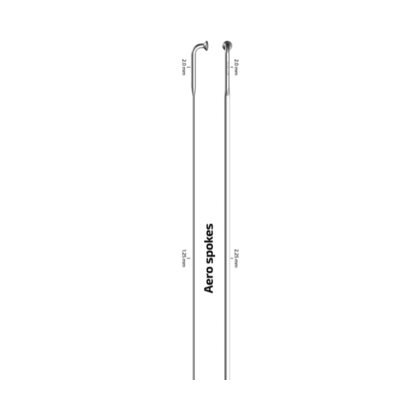 Sapim CX-Sprint Inox J-Bend Svart Eke