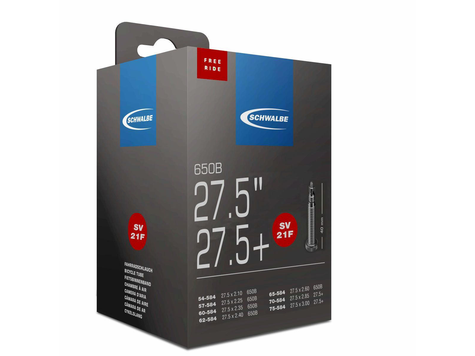 Schwalbe 27,5" Nr.SV21F+ Freeride Slang