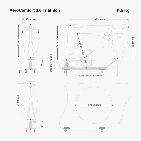 Scicon AeroComfort 3.0 Triathlon Bag