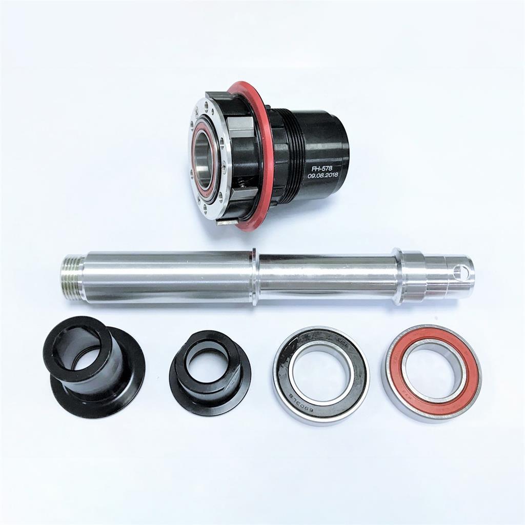 Scott Hub Rep Kit SY Sil/Rev 1.0 CL XDR