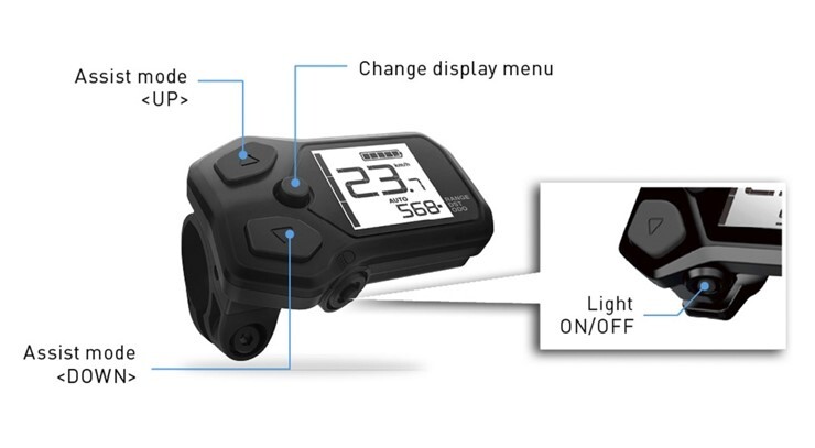 Shimano Steps SC-E5000 Cykeldator