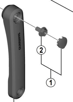 Shimano FC-E6000 Fixing Bolt