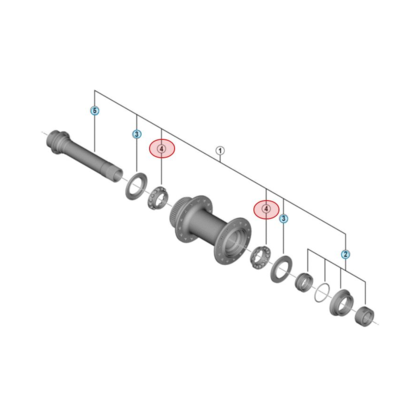 Shimano HB-RS770 Ball Retainer