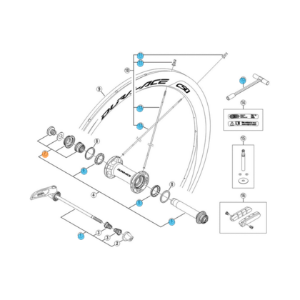 Shimano Dura Ace 9000 Konus