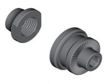 Shimano FH-5800 Högre låsmutterenhet