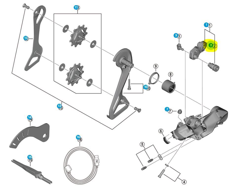 Shimano Bracket Axle Direct Mount