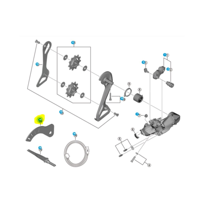 Shimano GG Justeringsmätare