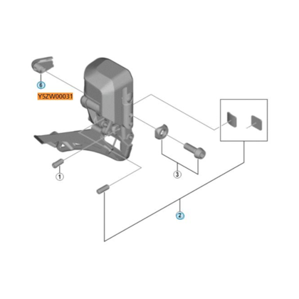 Shimano FD-R9150 Plug Cover