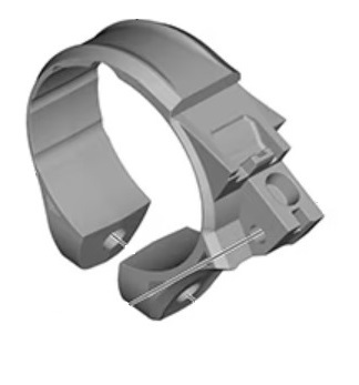 Shimano SC-MT800 Display Fäste