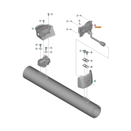 Shimano Upper Case Assembly 300