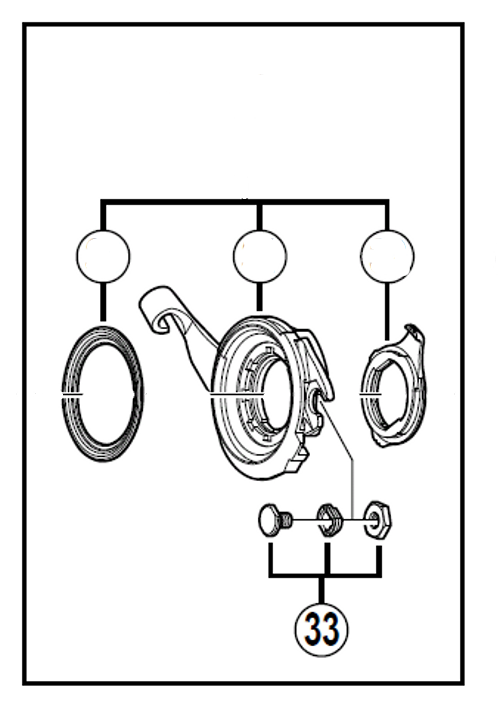 Shimano Vajerklämma till Navväxlar