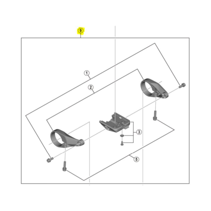 Shimano Steps SC-E6100 Bracket Unit