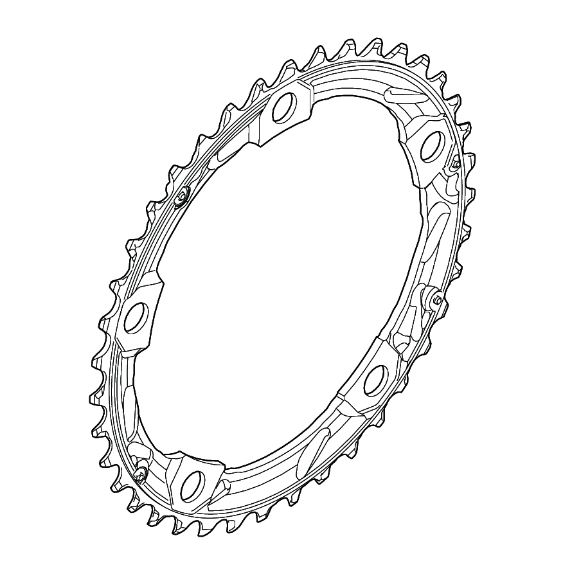 Shimano FC-5703 39T Ytredrev