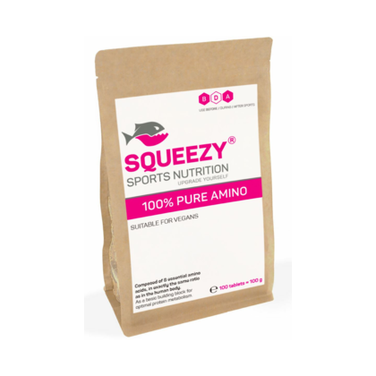 Squeezy 100% Pure Amino - 100 tabletter