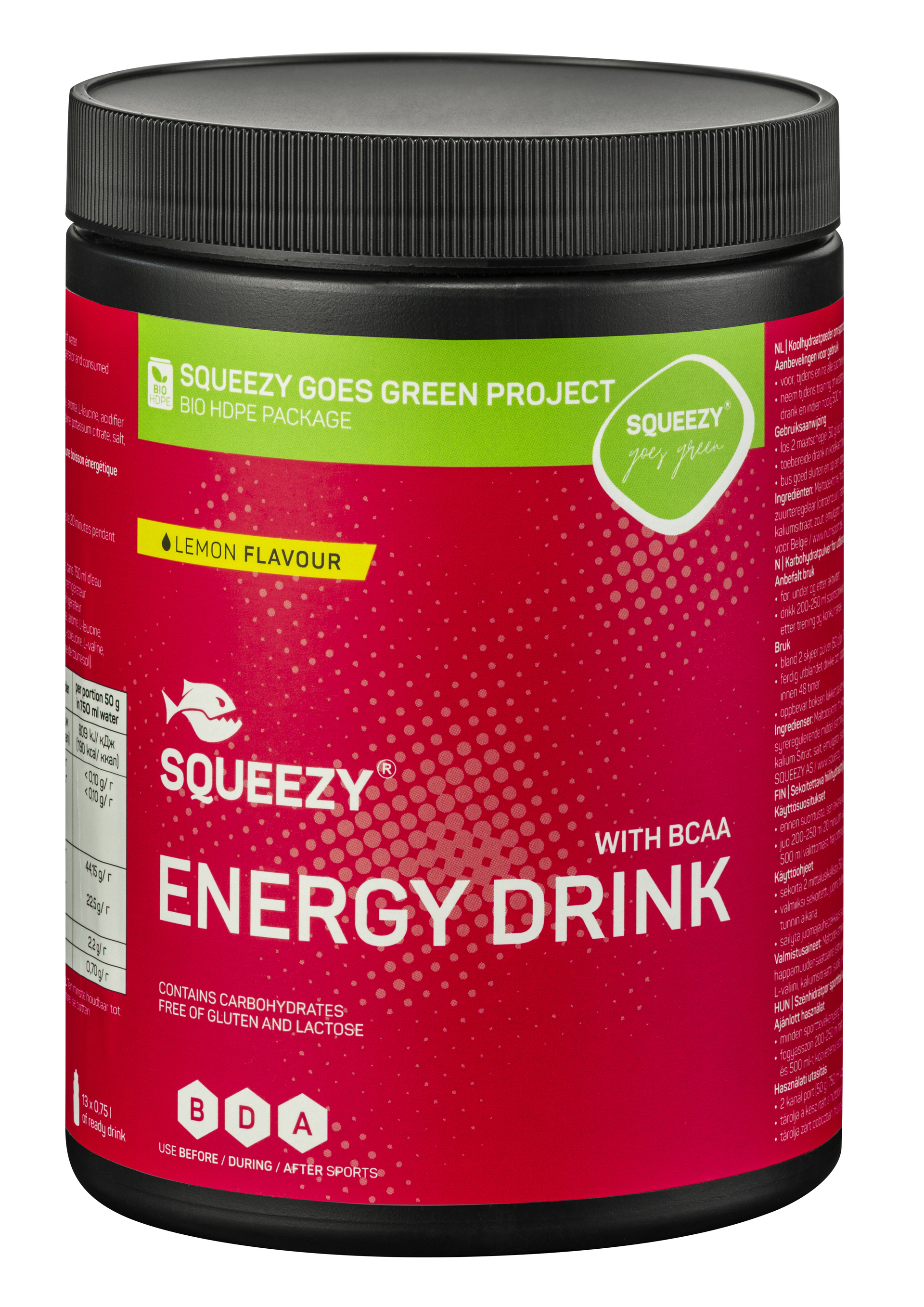 Squeezy Energy BCAA Pulver