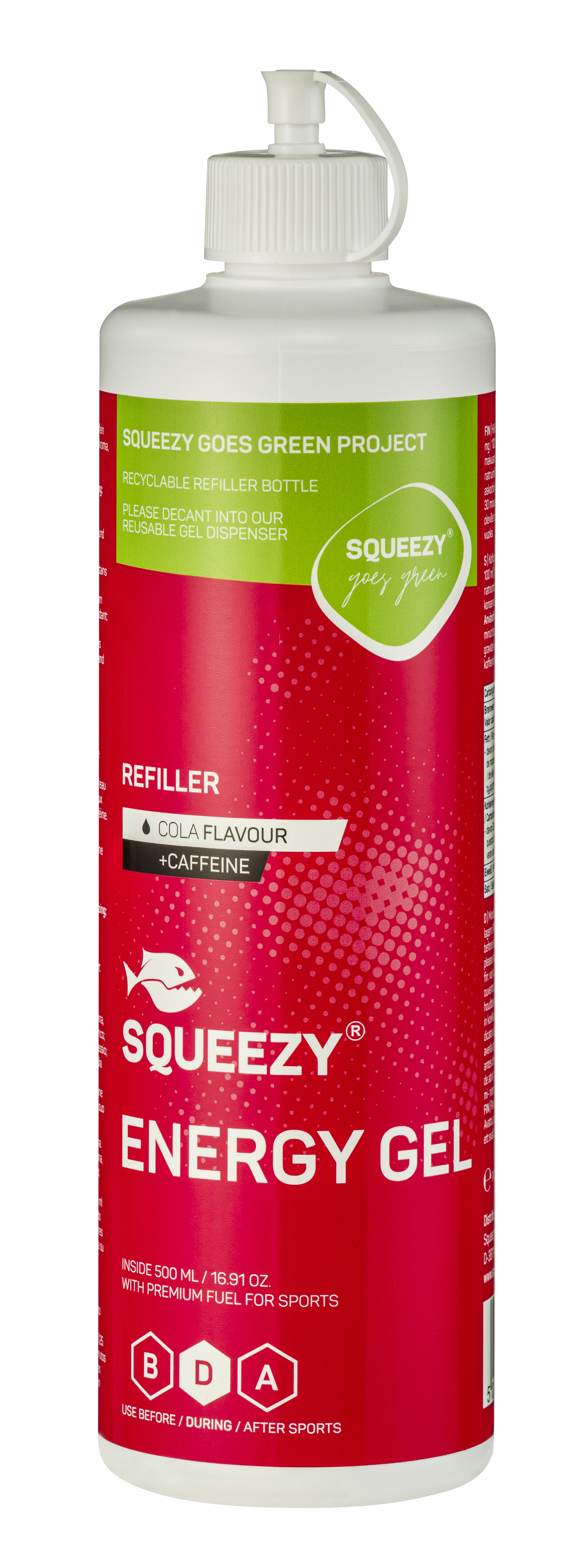 Squeezy Super Energy Gel Refiller Cola +