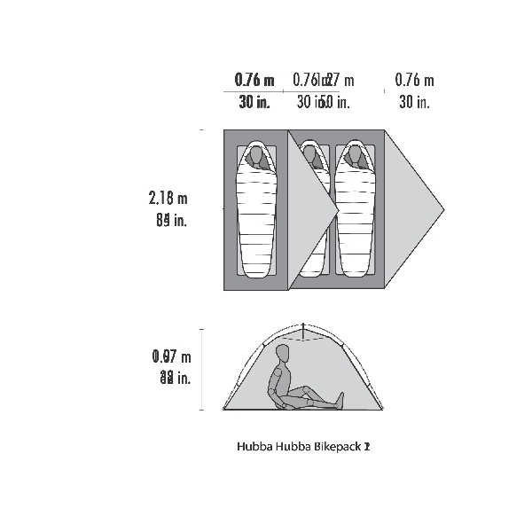 MSR Hubba Hubba Bikepack 2 Tält