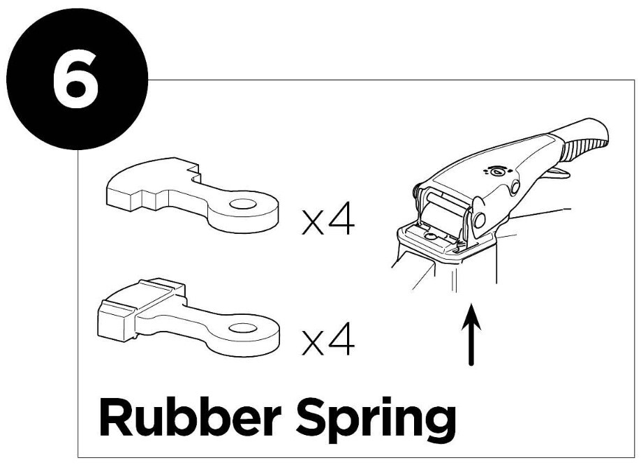 Thule Rubber Spring Kit